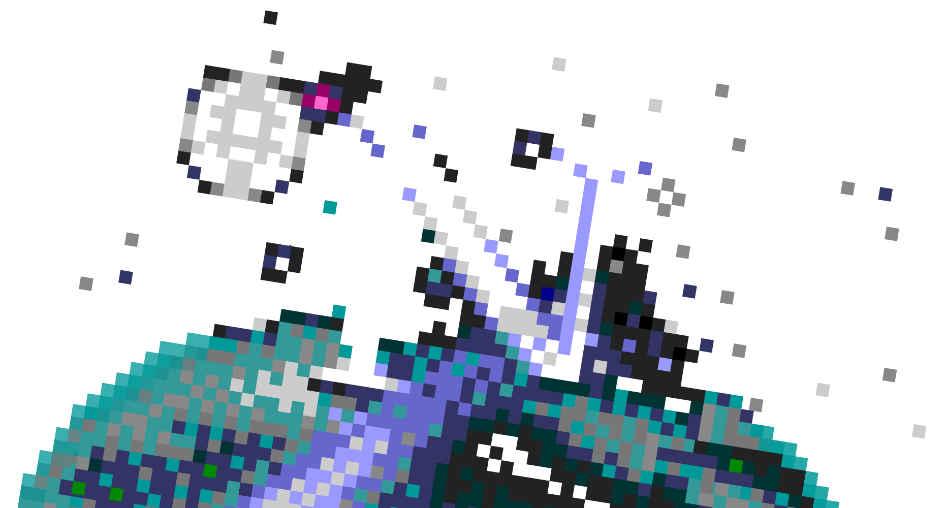 Netscape Navigator logo big extended tilted