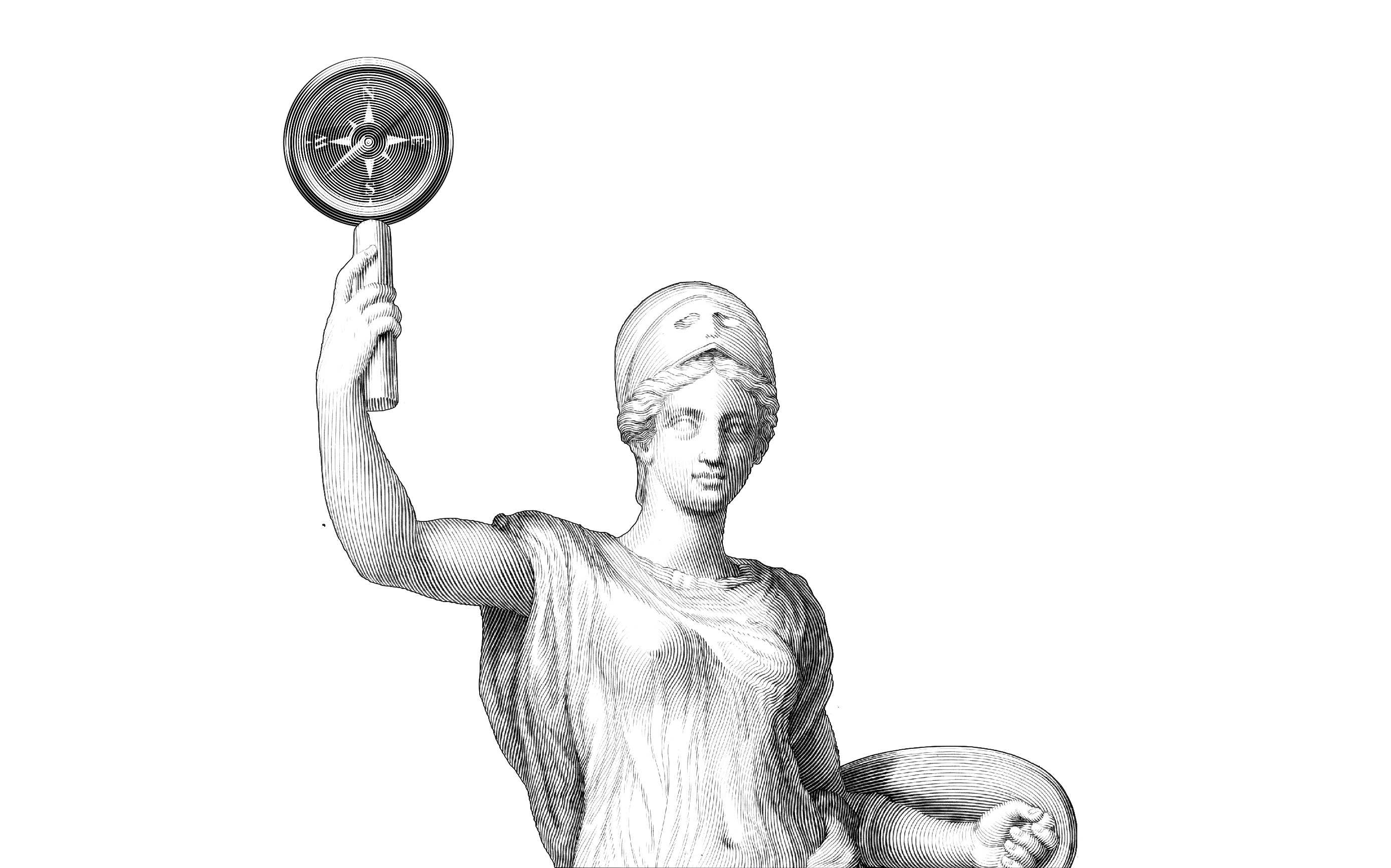 Athens goddess with-safari logo
