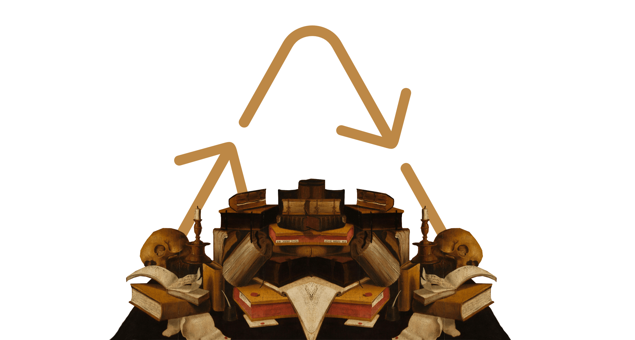 pile of books recycle