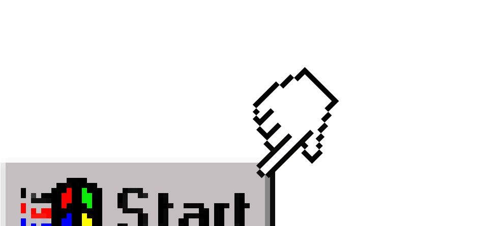 Windows STart Button and Pointer