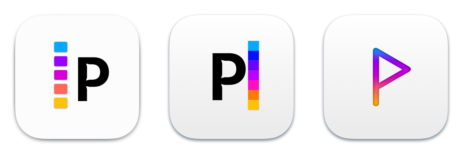 3 sample test icons for iA Presenter