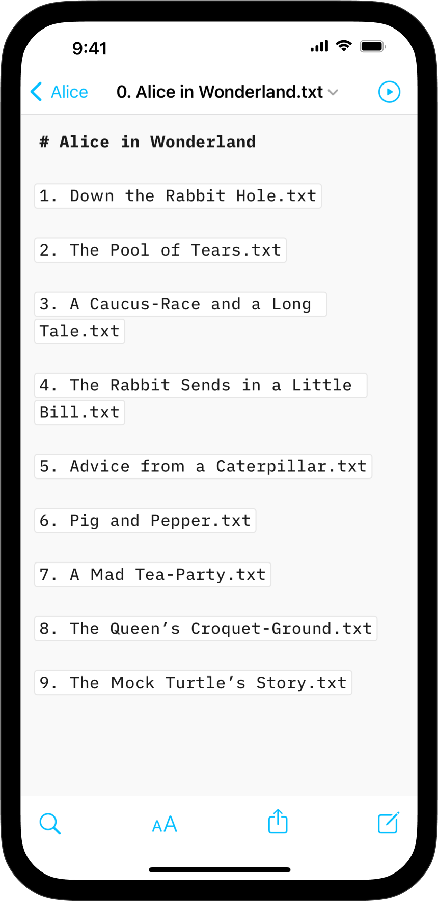 Content Blocks iPhone