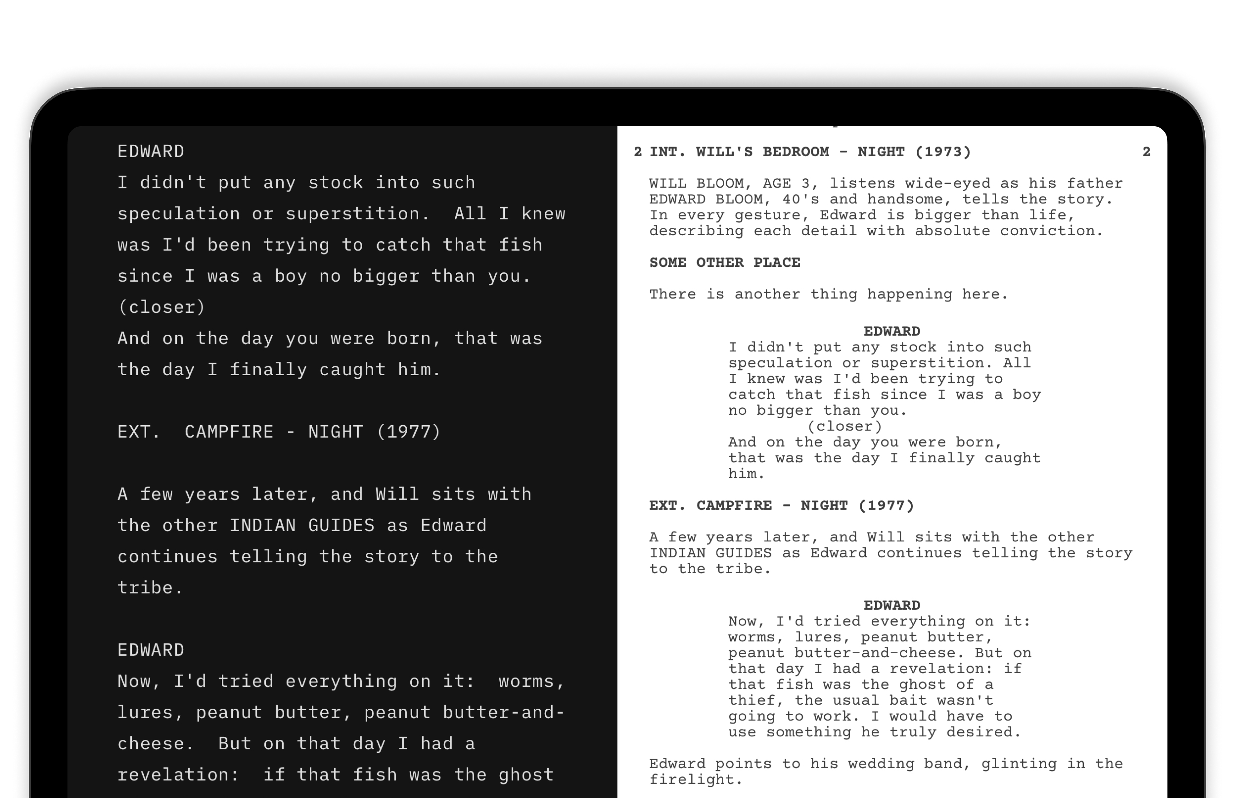 nyc midnight iA Writer fountain