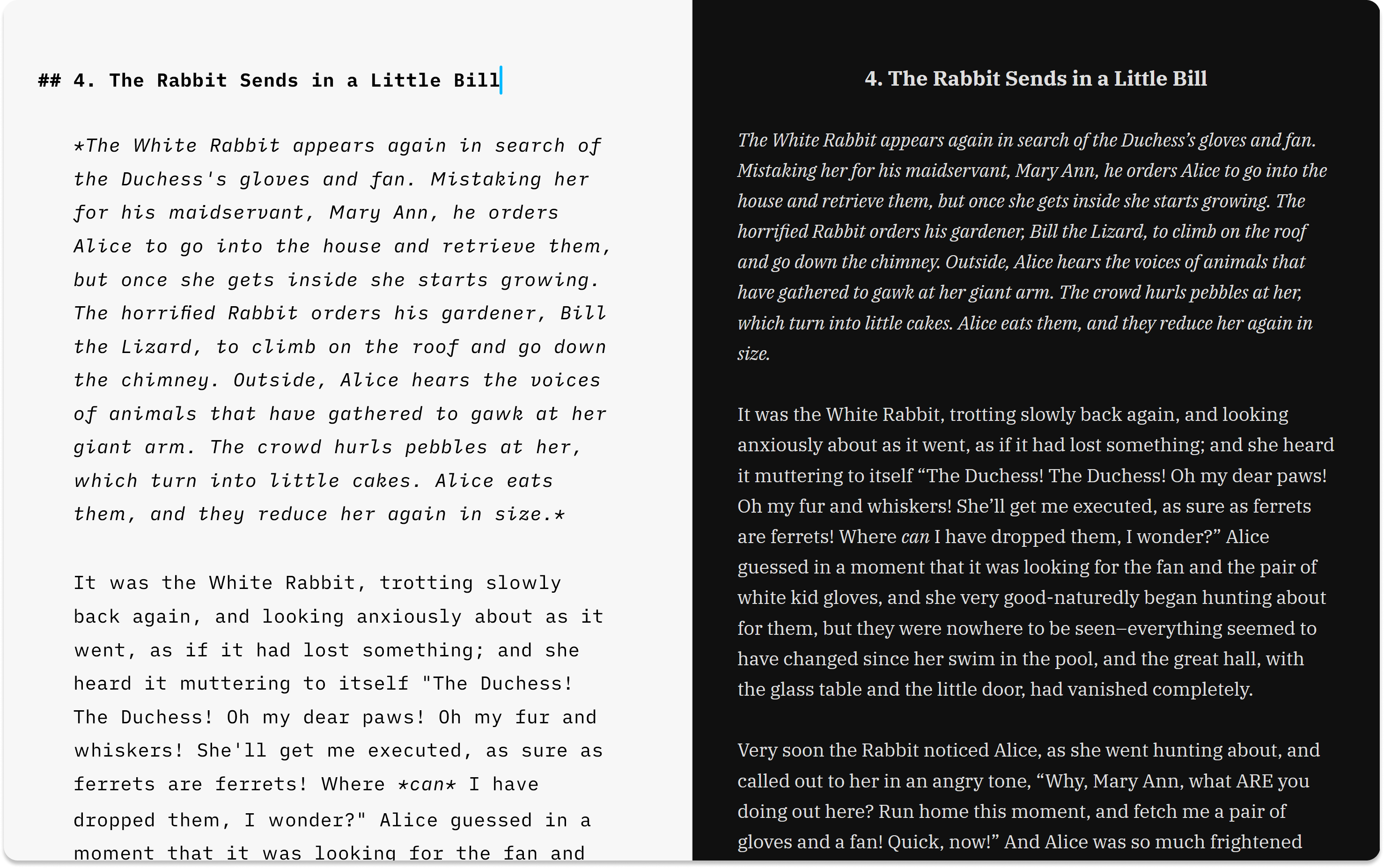 Modify the Preview Windows