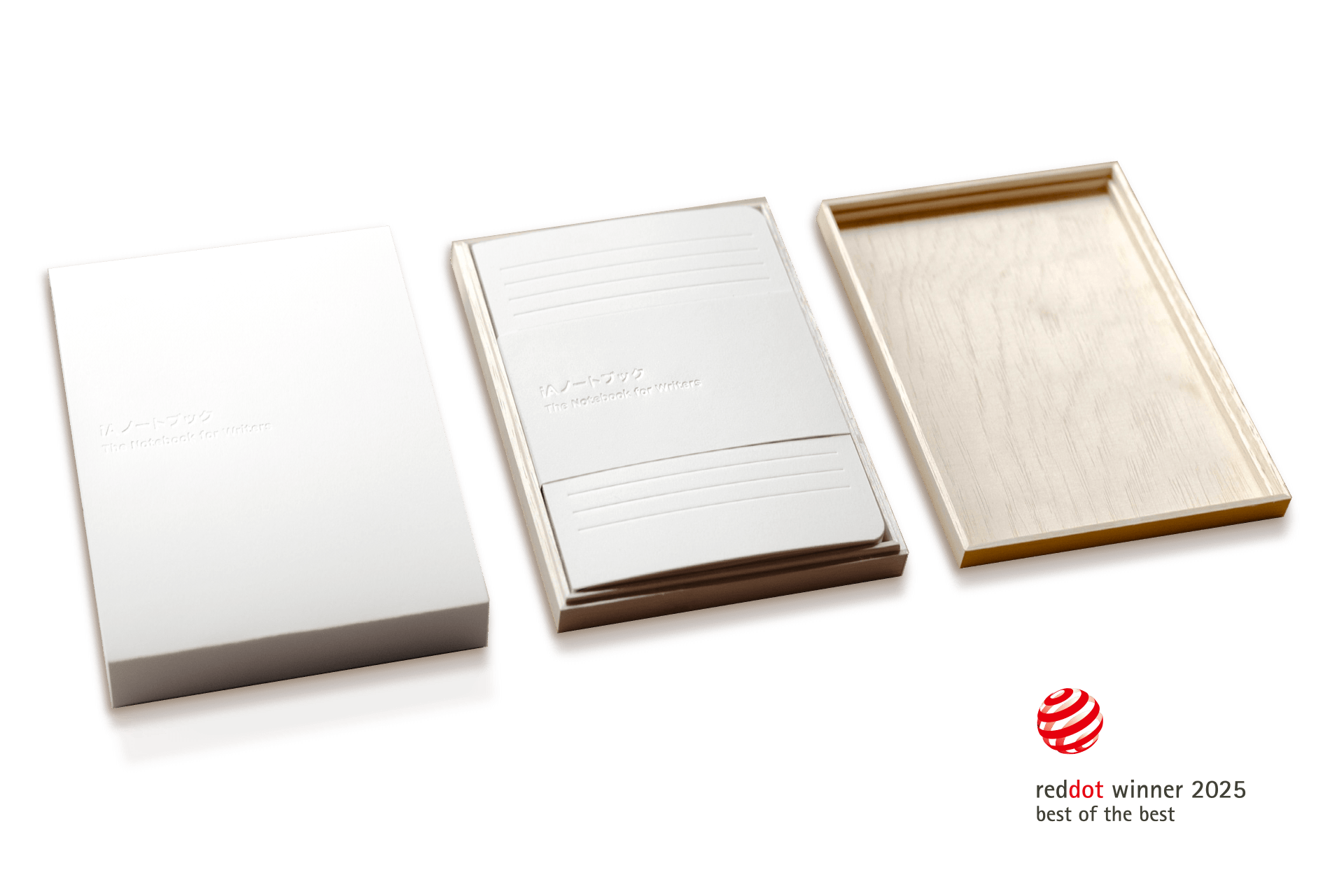 iA Notebook reddot best of best 2025 winner