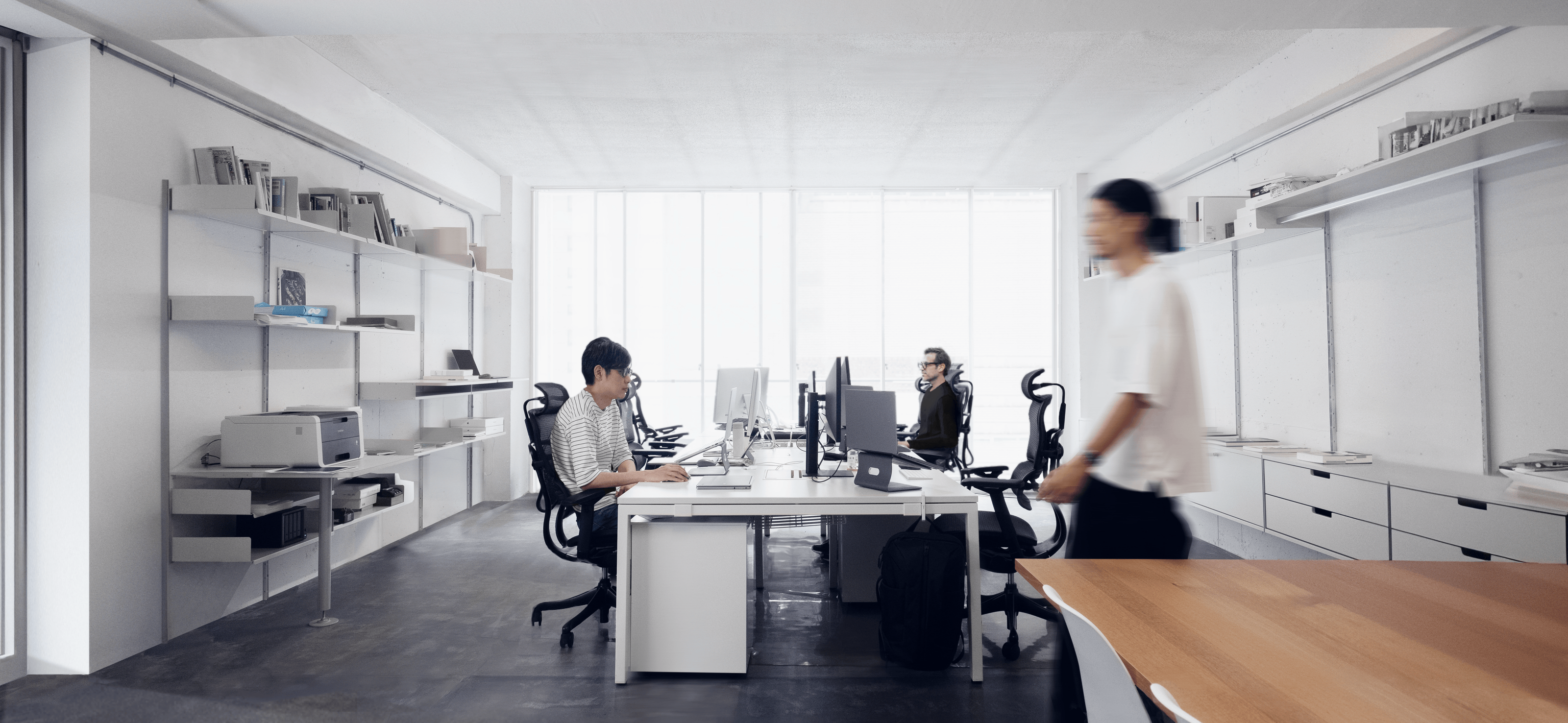 iA's Tokyo office interior