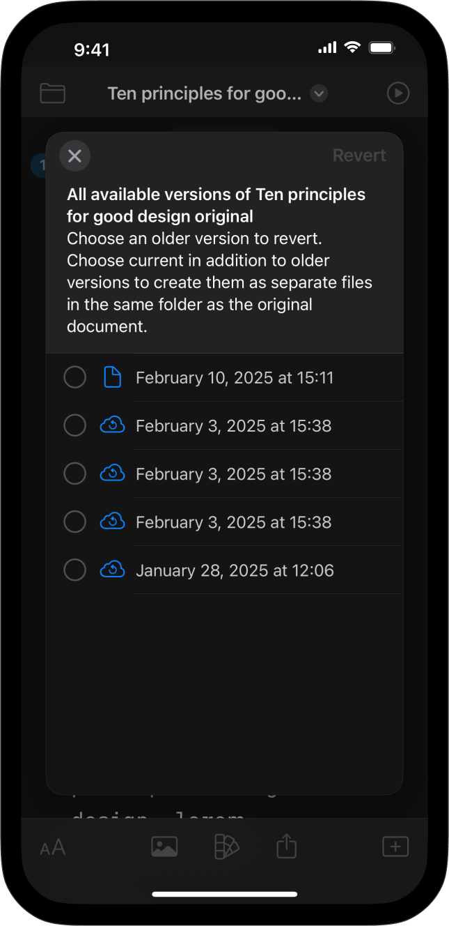 Backups And Recovery iPhone
