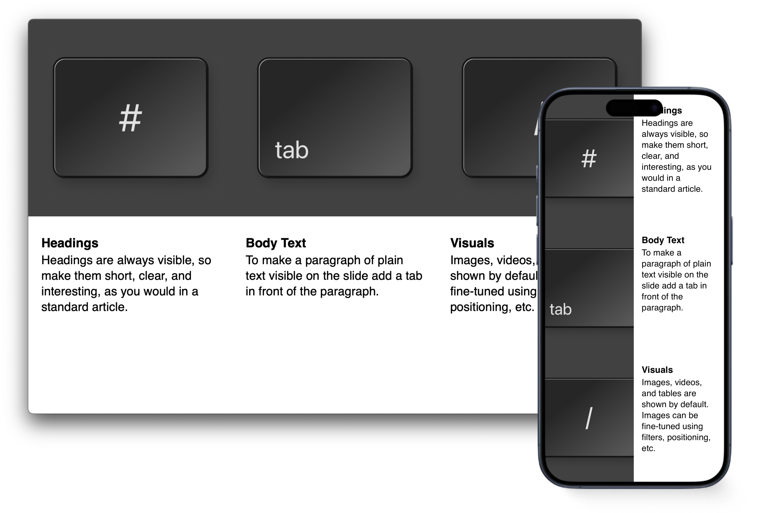 Mosaic Mixed Mobile Desktop