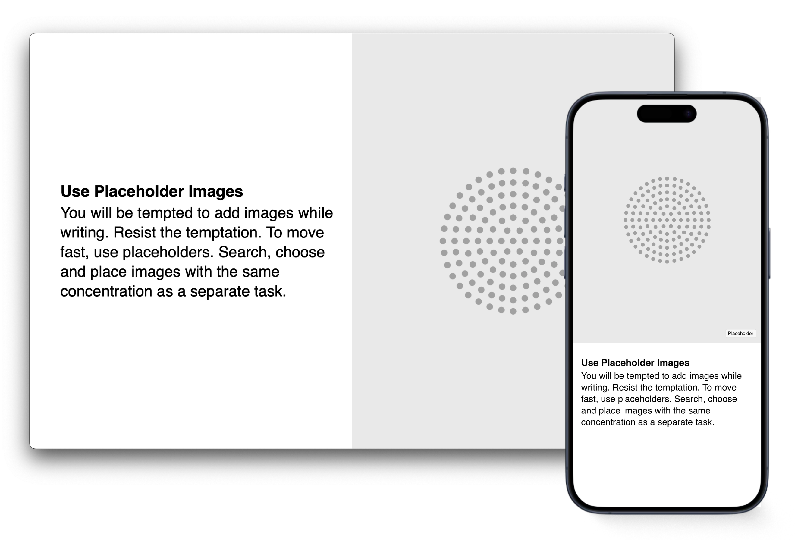 Text and Image Layout