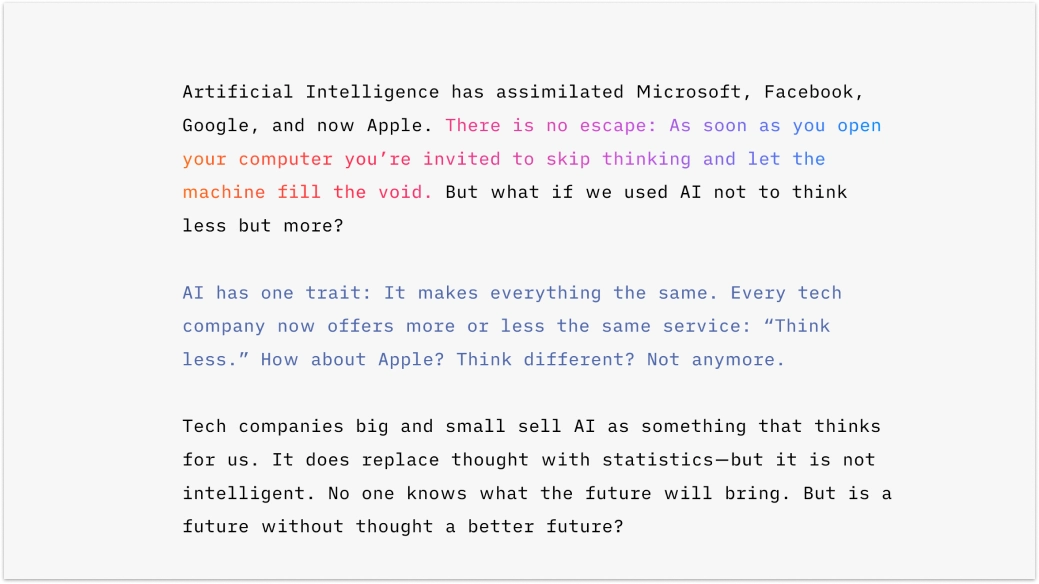 Authorship iA Writer Mac