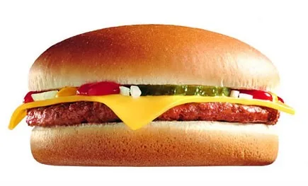 Picture of a cheeseburger