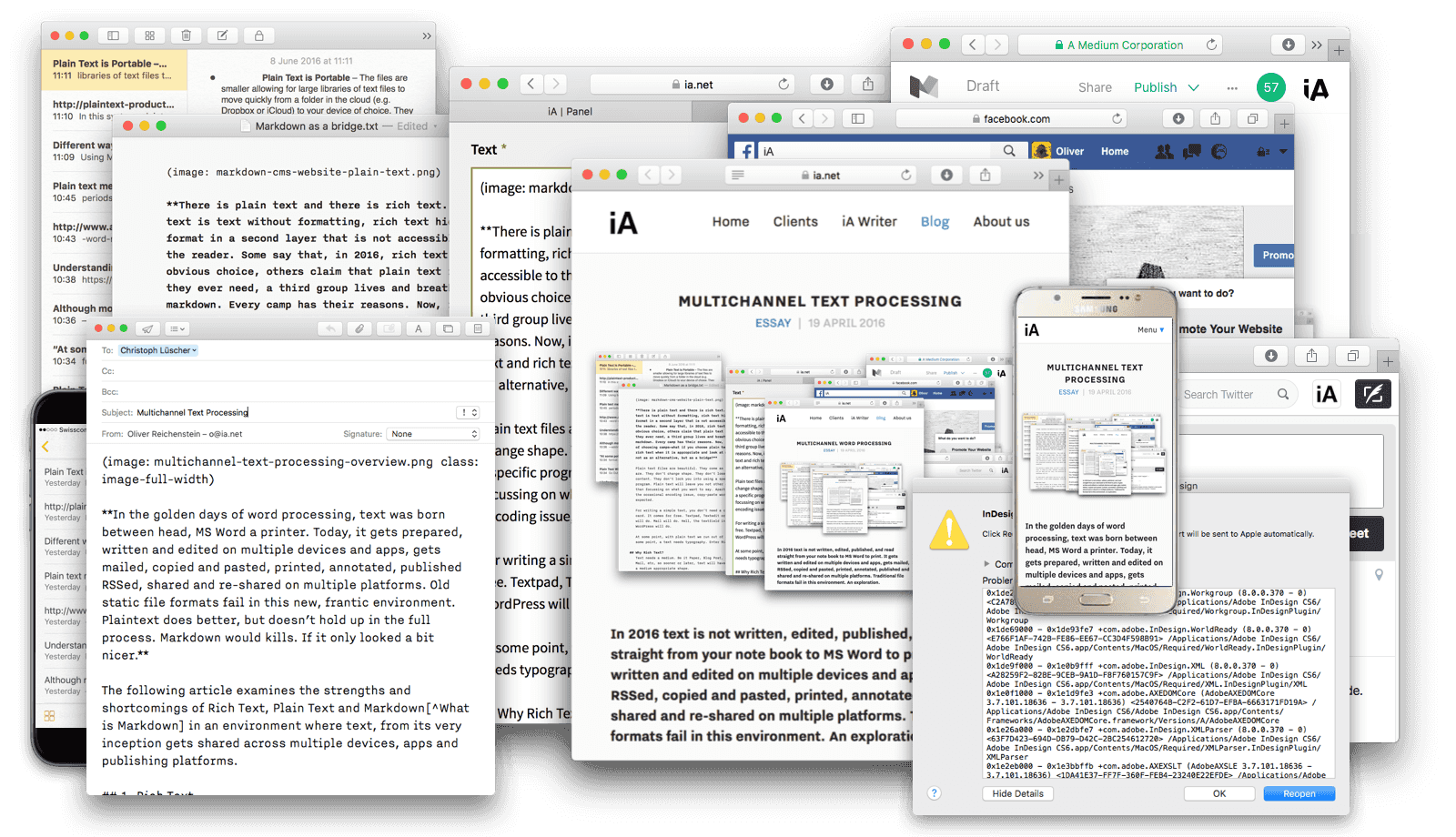 Multichannel Text Processing - iA