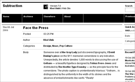 Kohi Vinh様のホームページ