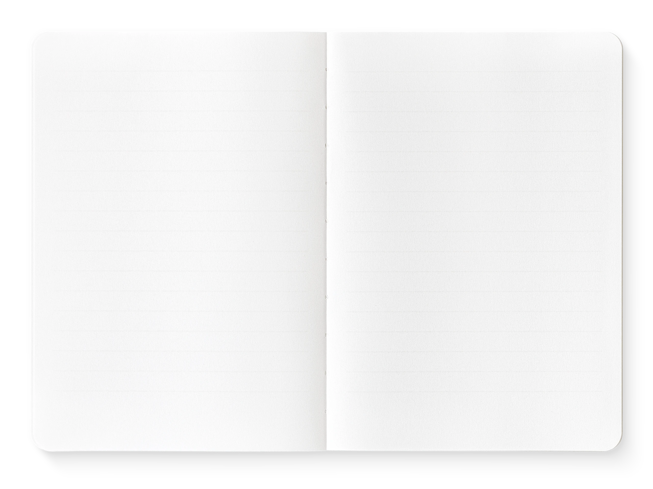 Blank Notebook showing watermark lines 