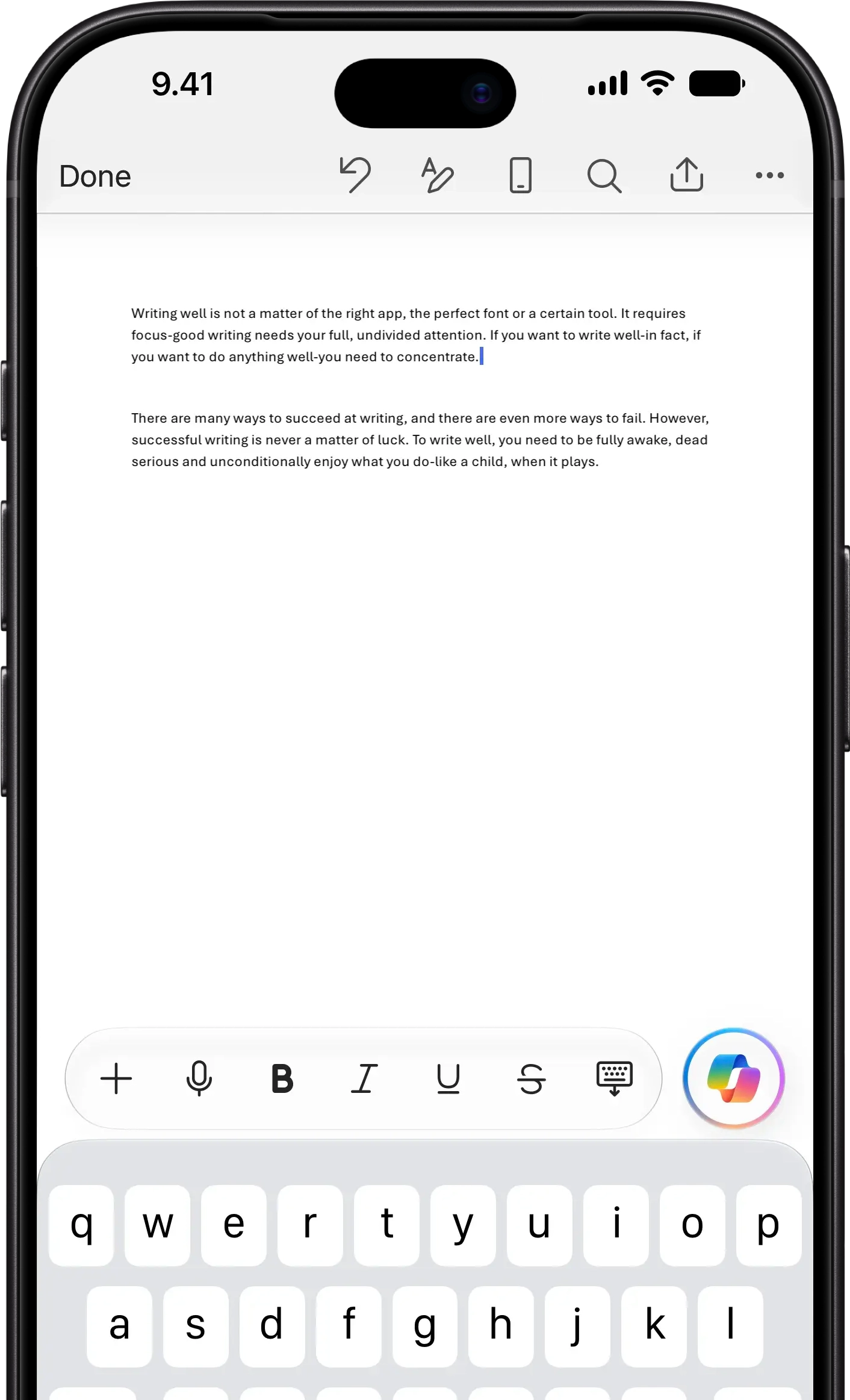 Microsoft Word For iOS