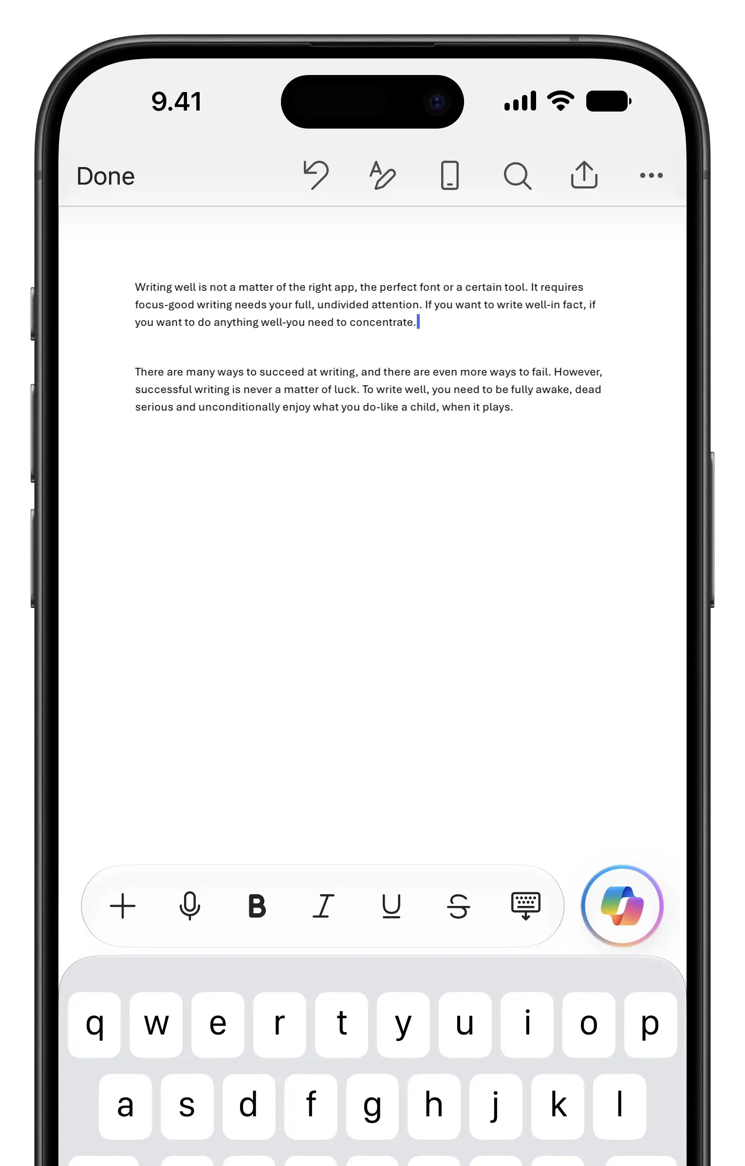 Microsoft Word For iOS